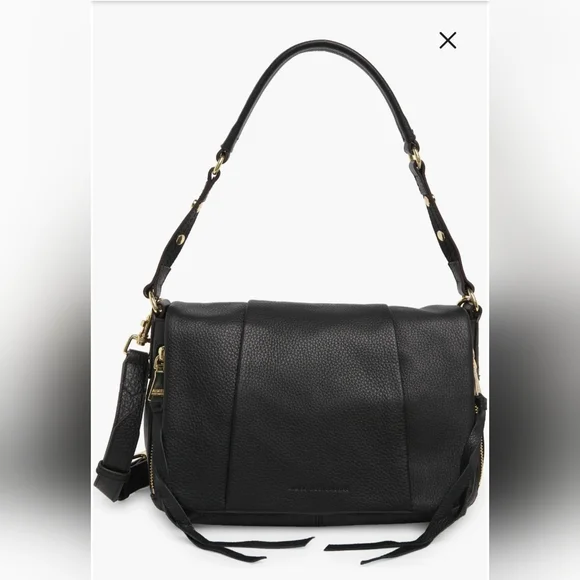 Aimee Kestenberg Corfu Convertible Leather Shoulder Bag. - Picture 1 of 14